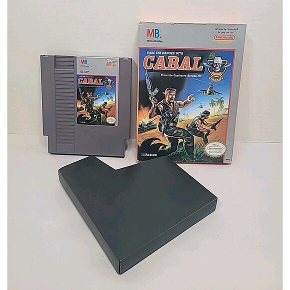Cabal (Nintendo NES, 1989) Authentic With Original Box - Picture 1 of 6